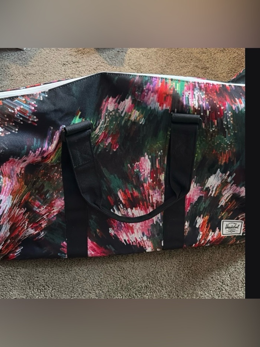 Herschel Supply Co. Colorburst Duffel Bag - Black Multi